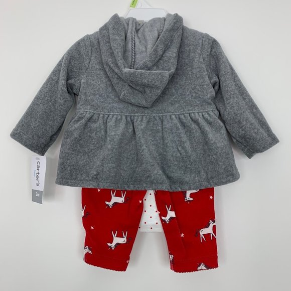 Carter's Baby 3 month Unicorn 3 Piece Set - Picture 5 of 6